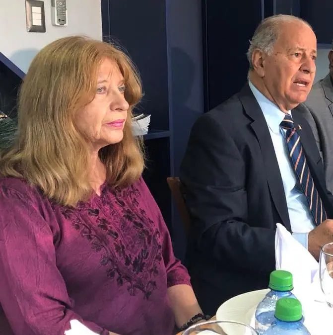 (foto) Economistas Jacqueline Boin y José Serulle Ramia