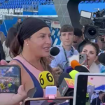 Karla Sofía Gascon en el V Juego de Estrellas de Premios Platino 2025.