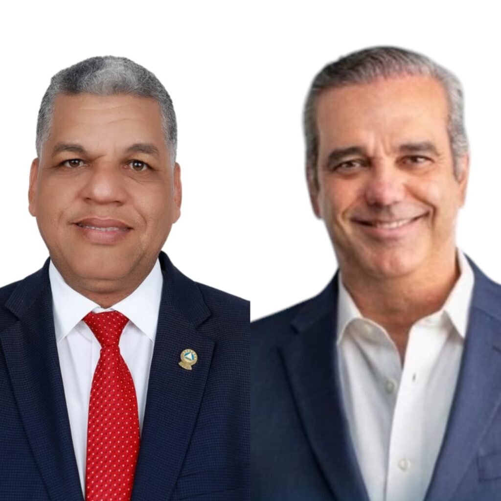 (foto) Ramon Emilio Goris y el presidente Luis Abinader.