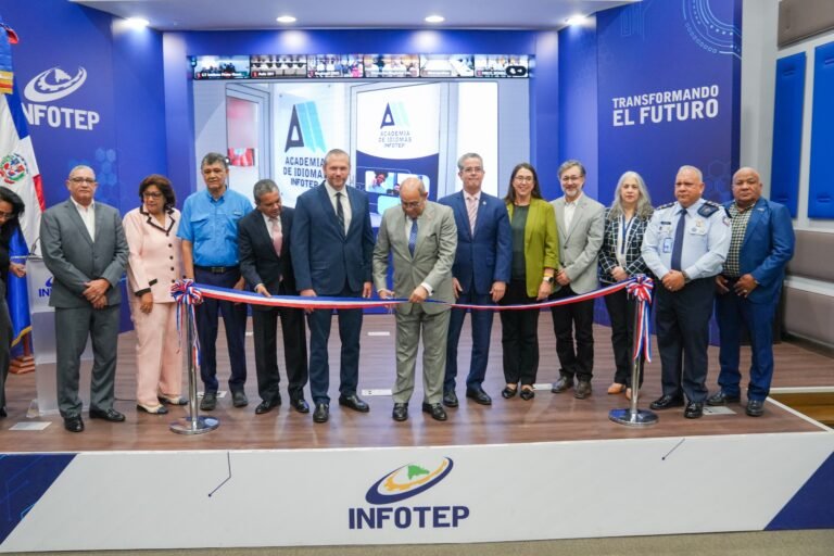 INFOTEP inaugura Academia de Idiomas para impulsar empleabilidad y competitividad en sectores clave de la economía