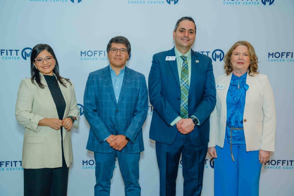 Massiel Popa, Dr. Julio Chávez, Dr. Roberto Diaz, Martha Sanz - Moffitt Cancer Center