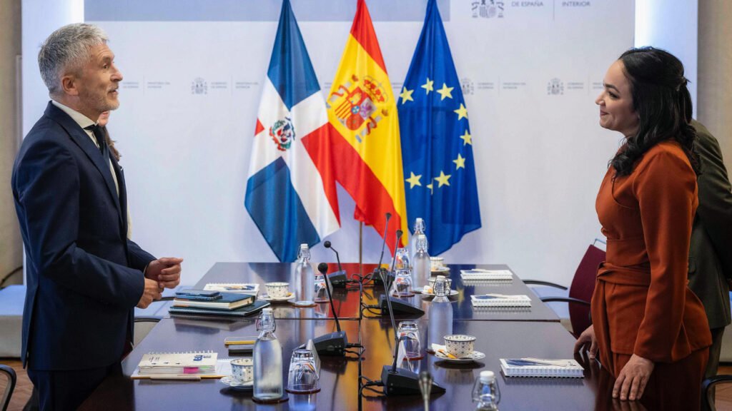 Ministra Faride Raful trata con su homólogo español sobre estrategias para seguridad ciudadana y prevención de delitos