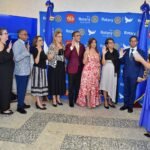 DSC_0064 Rita Soriano junto a la Gobernadora Olga Acosta toma el juramento a la nueva directiva de Rotary Santo Domingo Bella Vista.