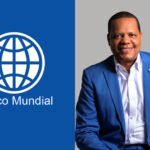 Ilustración del Banco Mundial y foto del director ejecutivo  de Pro Consumidor, Eddy Alcántara