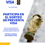 FOTO Sorteo preventa VISA
