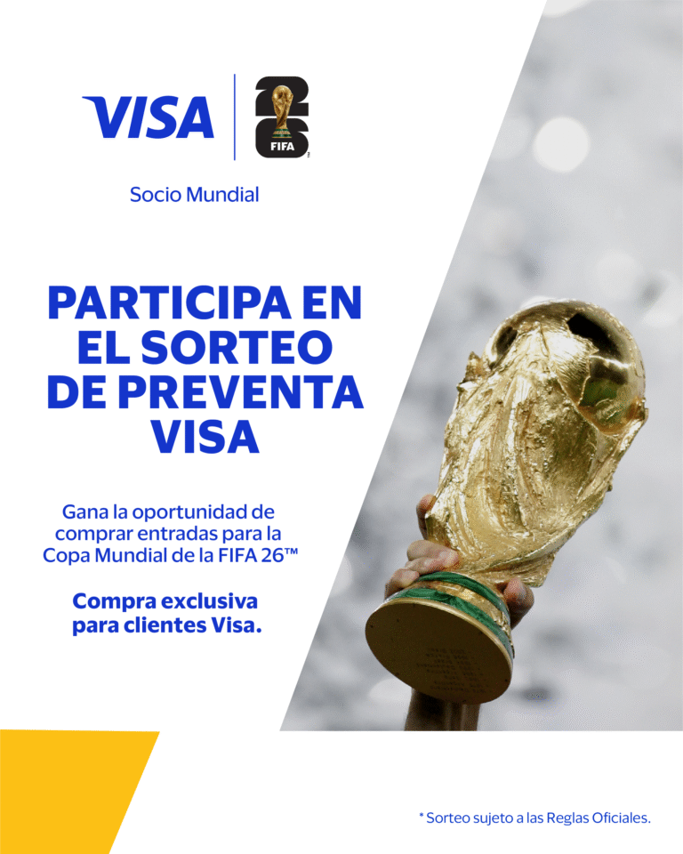 FOTO Sorteo preventa VISA