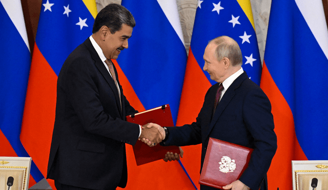 Nicolas Maduro y Vladimir Putin