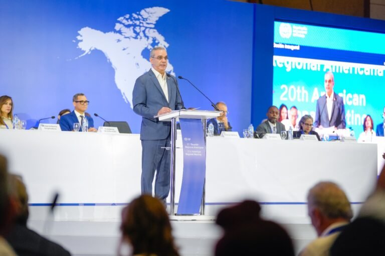 Presidente Luis Abinader en la 20ª Reunión Regional de las Américas de la Organización Internacional del Trabajo (OIT)