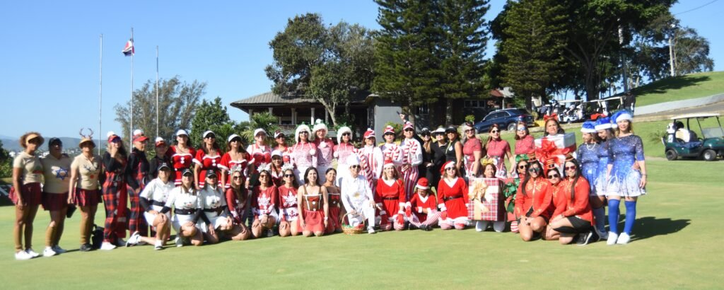 1 Grupo de jugadoras del Big3 Navidad de LPGA Amateurs DR