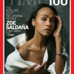 Zoe Saldaña, destacada entre las 100 personas más influyentes de 2026 de la revista Time
