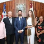 La productora, actriz y cantante española-mexicana Noelia Roel Agrelo fue reconocida por el Ayuntamiento de Moca