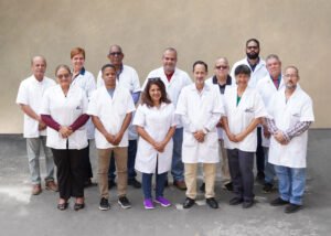 Parte de cuerpo de facilitadores del INFOTEP en la Dirección Regional Metropolitana