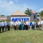 Recibimiento de la delegación por parte del INFOTEP