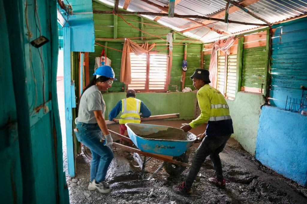 Evidencia de cambio de piso