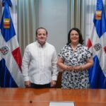 José Ignacio Paliza, ministro de la presidencia y Maira Morla Pineda directora general del INFOTEP