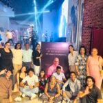 Familiares de William Liriano durante homenaje a su memoria