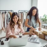 Online shopping small business